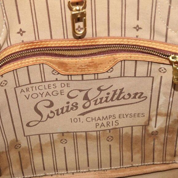 LOUIS VUITTON Monogram Neverfull MM Tote Bag - Picture 9 of 15